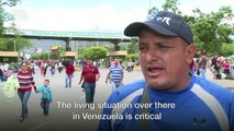 Thousands of Venezuelans cross border to Colombia- BBC News