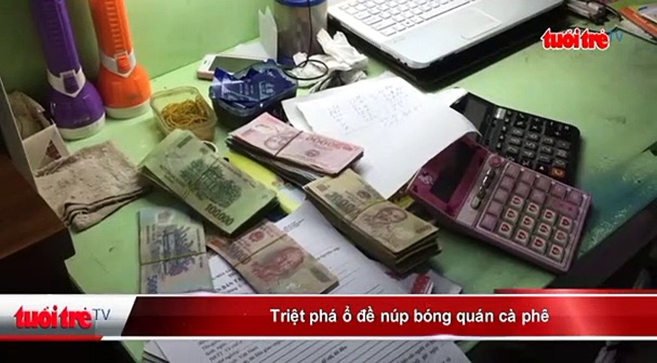Triệt phá ổ đề núp bóng quán cà phê