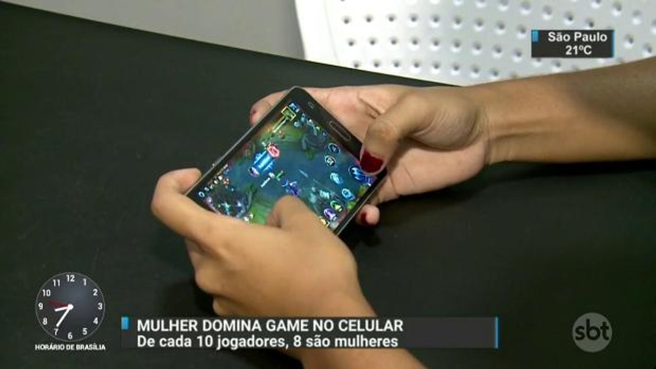 Mulheres representam a maioria dos adeptos por jogos em celular