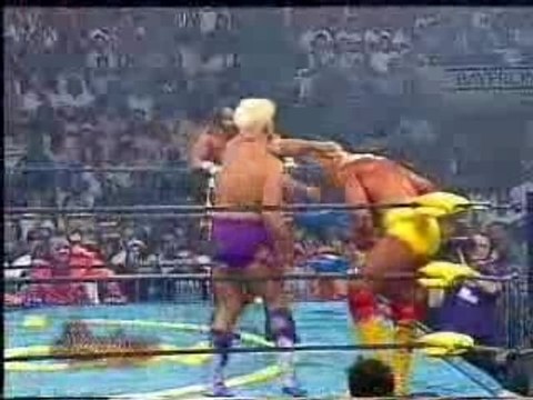 Slamboree 1995 - Randy Savage & Hulk Hogan vs Ric Flair & Va