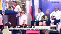 Philippines'  Duterte calls Kim Jong-un a 'maniac'  over nuclear threats