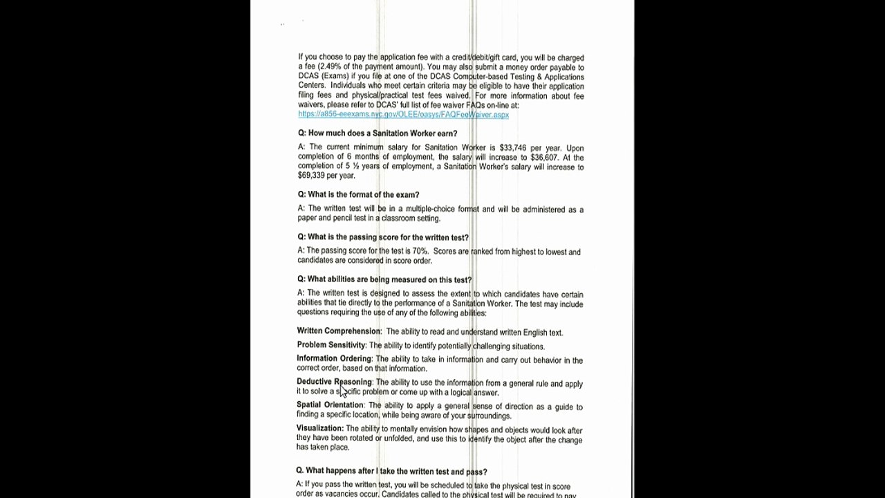Sanitation Workers Faqs