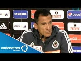 Juan Carlos Ortega confía en que Chivas saldrá con el triunfo ante América