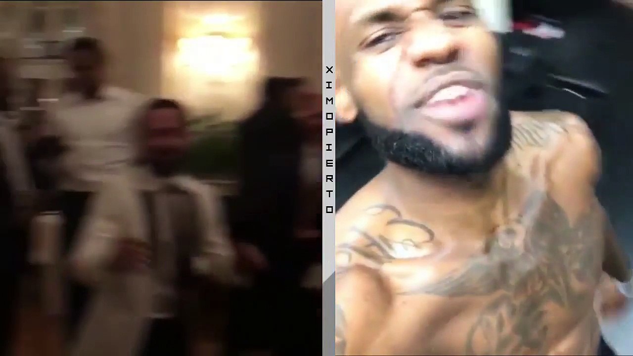 【NBA】Stephen Curry Mocks LeBron James Workout Video While Kyrie Irving Laughs Along  2017 NBA Offseason