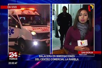 San Borja: detienen a una persona tras asalto frustrado cerca a La Rambla
