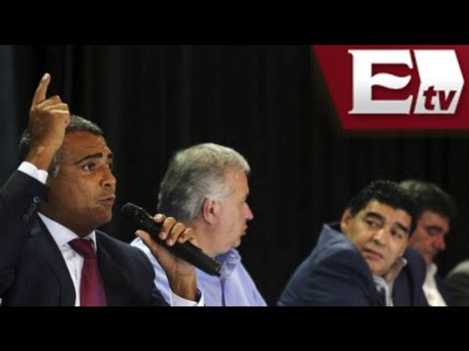 Maradona y Romario arremeten contra CONMEBOL /...
