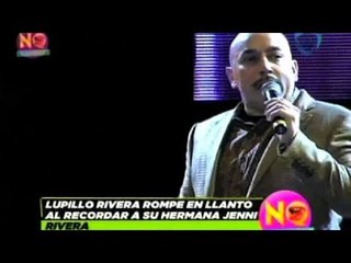 Lupillo Rivera aún llora la muerte de Jenni. No lo Cuentes