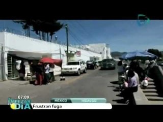 Impiden fuga de reos en penal de Pachuca