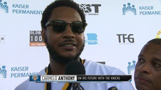 【NBA】Carmelo Anthony on His Future With the New York Knicks  2017 NBA Free Agency