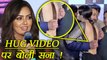 Salman Khan के साथ HUG वीडियो पर Sana Khan ने तोड़ी चुप्पी | FilmiBeat