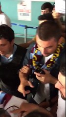 Trabzonspor'a dönen Burak Yılmaz, İstanbul'da