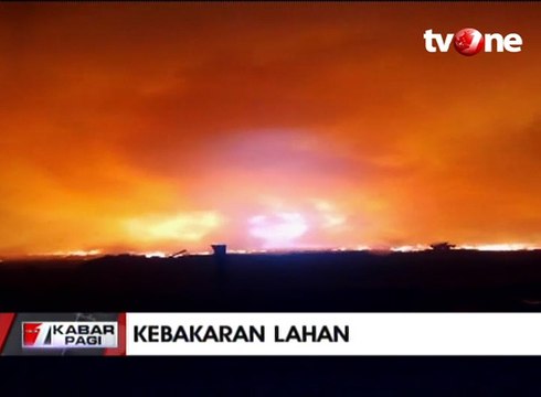 Kebakaran Hebat Landa Lahan Gambut di Jambi