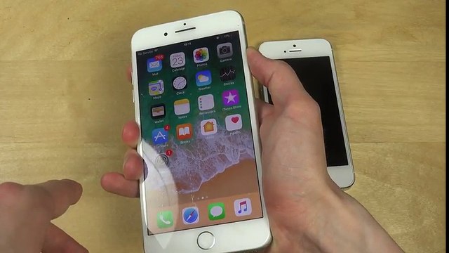 iPhone 7 Plus iOS 11 Beta 2 vs. iPhone 5 iOS 10 - Which Is Faster