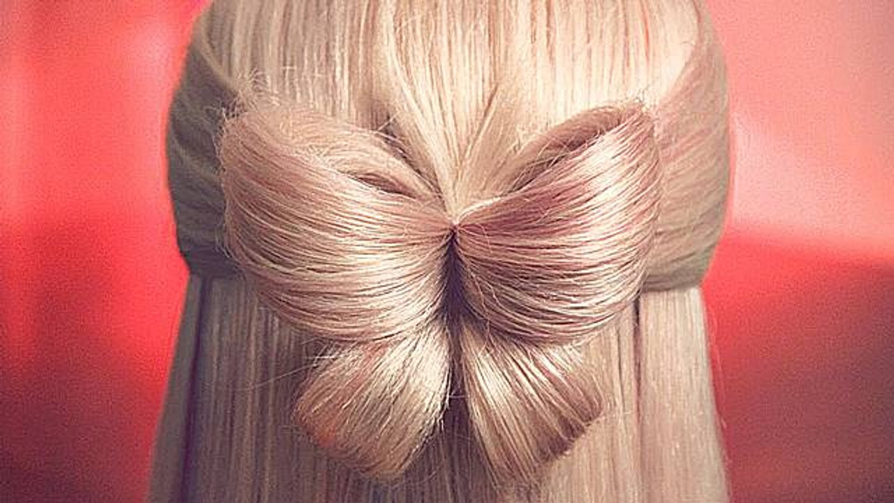 Easy Hairstyle Tutorial Wedding Ribbon
