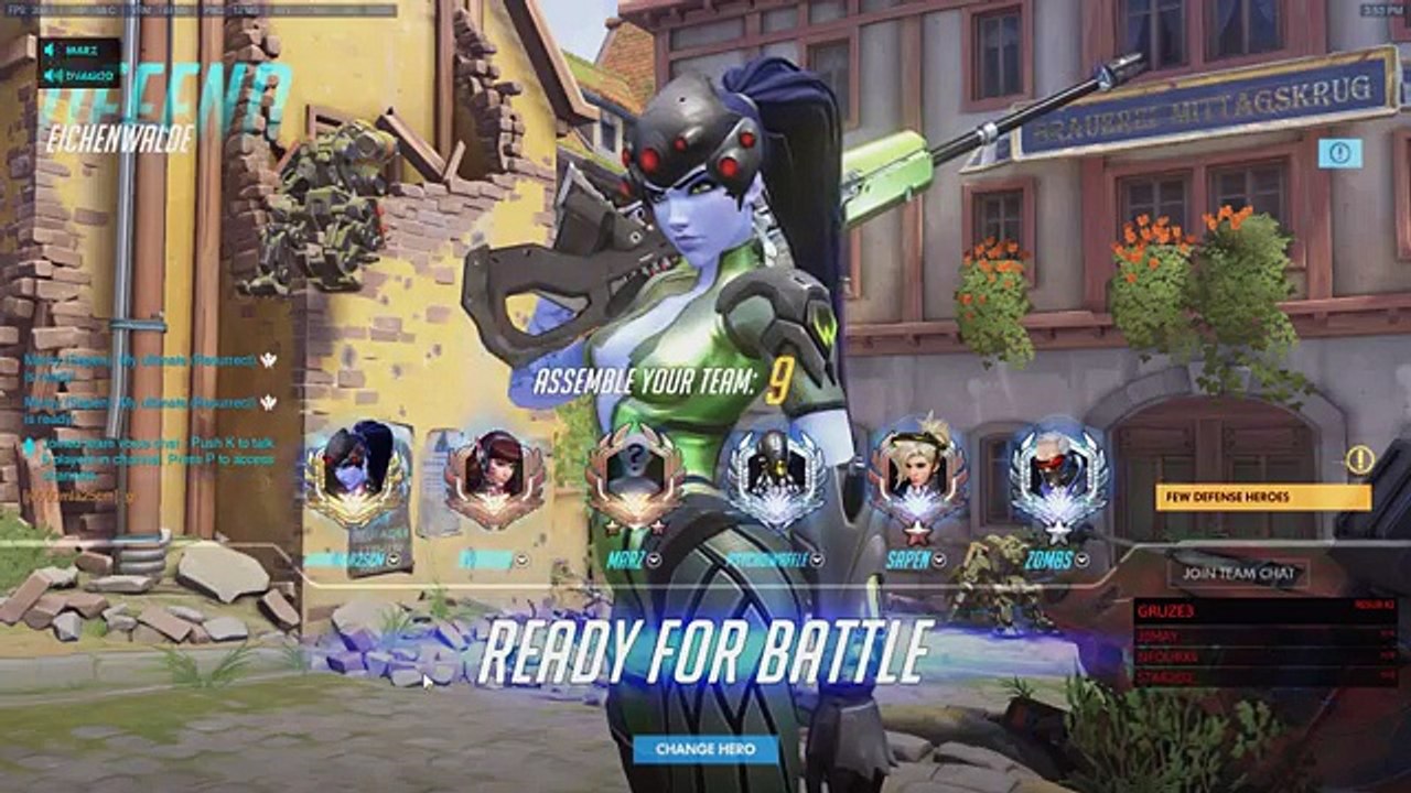 overwatch: KEPHRII LOST THE RANK 1 PLACE ON WIDOWMAKER| PHUNG