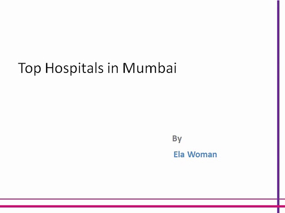Top Hospitals in Mumbai