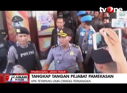 KPK Tetapkan Lima Pejabat Pamekasan Sebagai Tersangka