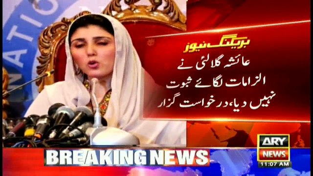 Petition Filed In SC Regarding Ayesha Gulalai's Disqualification