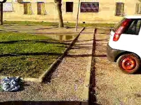 redrésser le train arriére