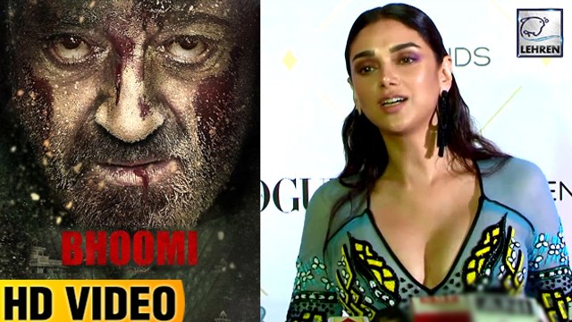 Aditi Rao Hydari Talks About Working With Sanjay Dutt In 'Bhoomi