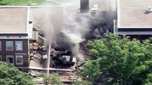 Explosion blows up school in Minneapolis