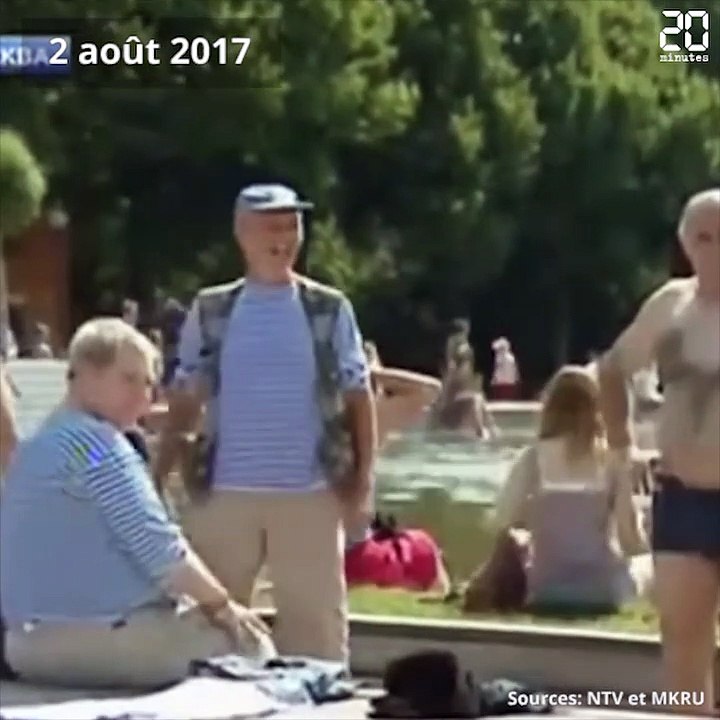 Un journaliste russe se prend un coup de poing en plein direct