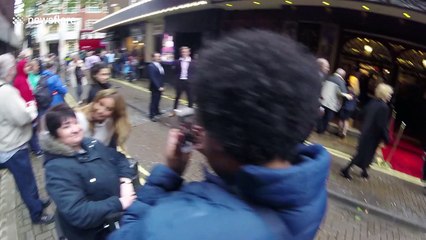 Louise Redknapp attends the Evita press night