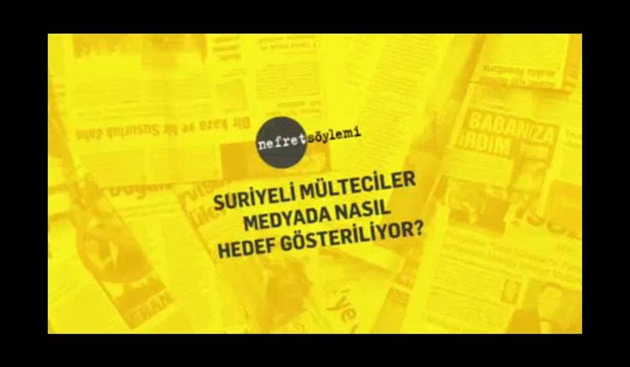 Hrant Dink Vakfı medyadaki Suriyelilere yönelik nefret dilini böyle anlattı