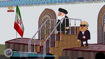 انیمیشن خنده دار علم الهدی و بلایای طبیعی در آستانه انتخابات - روحانی خامنه ای رئیسی احمدی نژاد