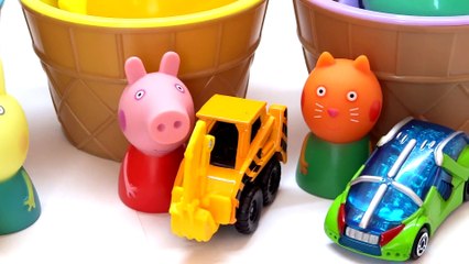 Learn Colors with Surprise Toys and Play Doh Finger Family Nursery Rhymes for Children