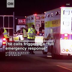 L'aéroport et Air Transat se rejettent depuis la responsabilité de l'inconfort des passagers.