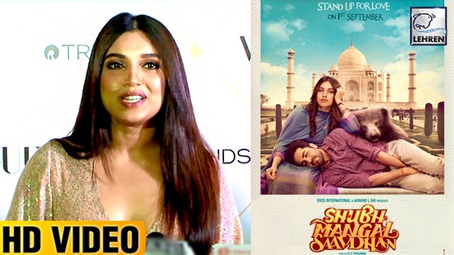 Bhumi Pednekar THANKS Fans For Great Response On Shubh Mangal Saavdhan's Trailer