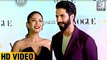 Shahid Kapoor CONFESSES That He Is Huge Fan Of His Wife Mira Raput | Vogue Beauty Awards 2017