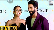 Shahid Kapoor CONFESSES That He Is Huge Fan Of His Wife Mira Raput | Vogue Beauty Awards 2017