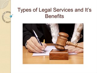 Understanding Legal Services and Their Types ⚖️
