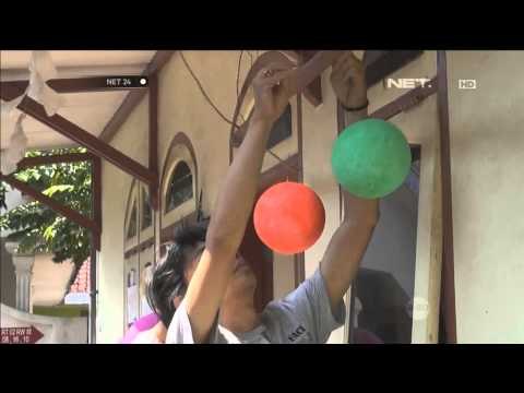 Lampion Unik di Malang Terbuat dari Benang -NET24