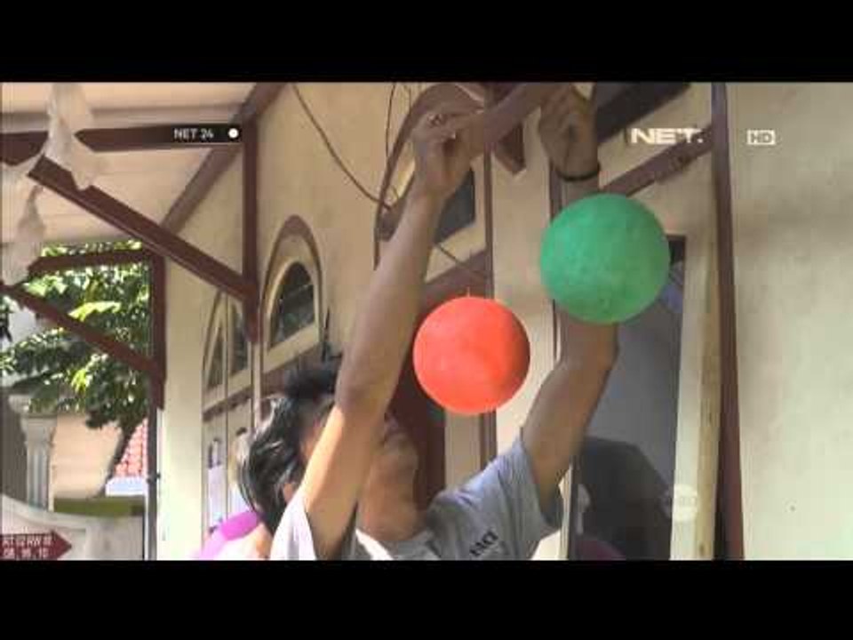 Lampion Unik di Malang Terbuat dari Benang -NET24