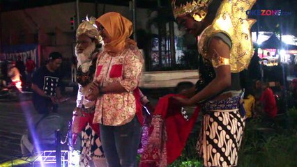 Menikmati Segelas Wedang Ronde Hangat di Tugu Yogyakarta