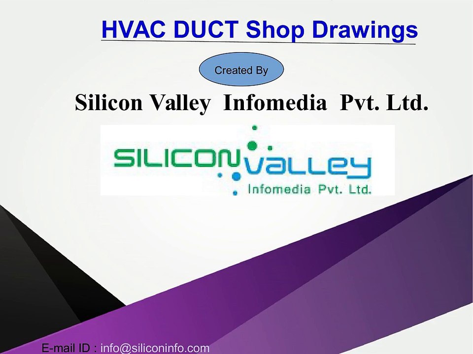HVAC DUCT Shop Drawings - Silicon Valley