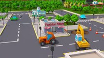 Kids Video Tractor For Kids Play on the road - 3D Animation Episodes For Kids Cars & Truck Stories