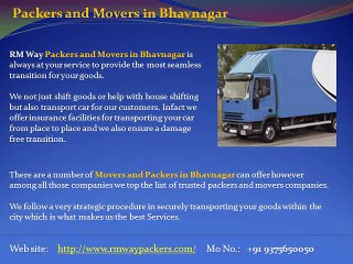 Packers and Movers in Bhavnagar | Movers and Packers in Bhavnagar