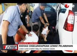 Polisi Kembali Tangkap Pelaku Penyelundupan Ekstasi