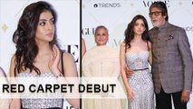 H0T Navya Naveli Nanda FIRST Red Carpet Appearance At Vogue Beauty Awards 2017