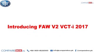 FAW V2 VCT-i 2017 Price Specifications Features and Details