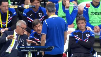 Manchester UTD v Sampdoria - 1st Half - 2017 Pre Season