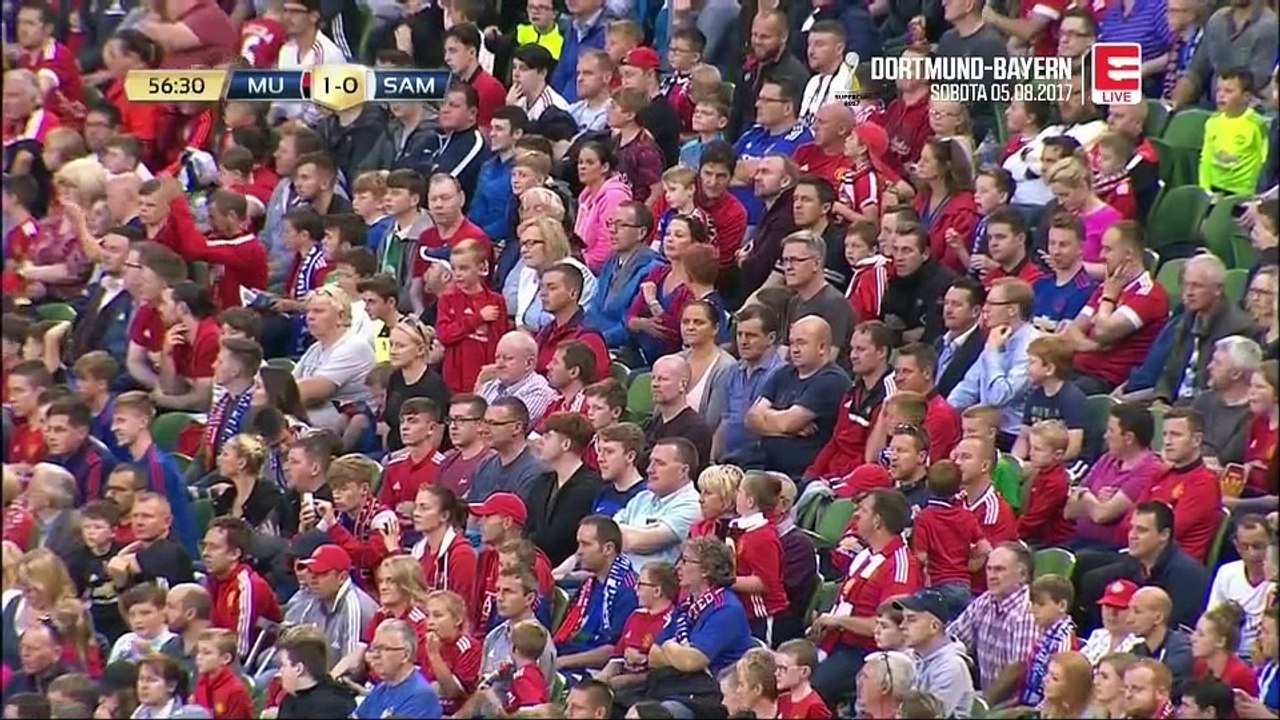 Manchester UTD v Sampdoria - 2nd Half - 2017 Pre Season