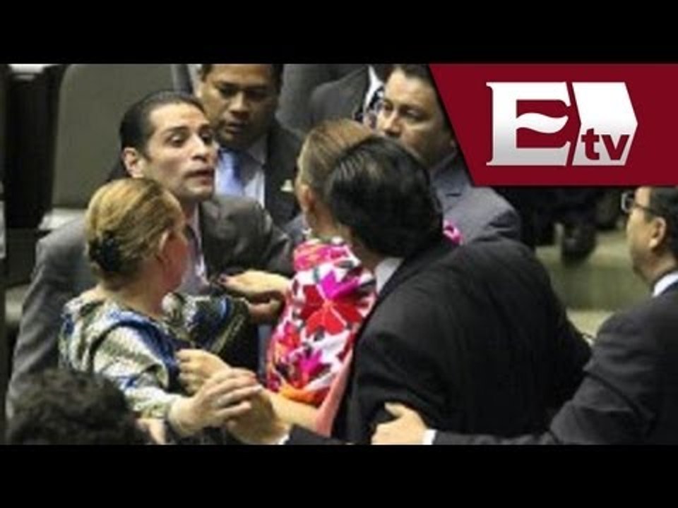 Conato de bronca en la Cámara de Diputados, ent...
