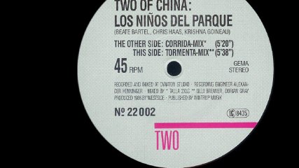 Two Of China - Los Niños Del Parque (Corrida-Mix) (A)