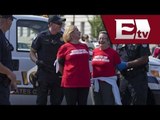 Mujeres son arrestadas en Estados Unidos por protestar por Reforma Migratoria/Excélsior Informa