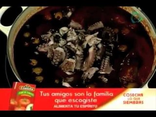 Cocinemos Juntos. Pulpos en su tinta